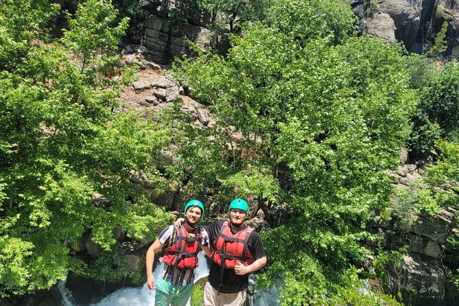 Private Full-Day Canyoning, Rafting, and Zipline in Antalya - Canyoning through the rock: climbing, swimming, and jump moments