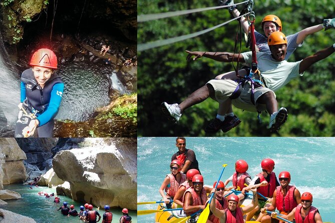 Rafting at Koprulu Canyon with Zipline Incl. Lunch f/Antalya - Optional canyoning: best for fit swimmers who like a challenge