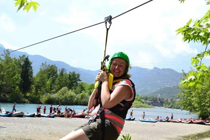 Rafting Canyoning and Zipline Best Outdoor Activity from Antalya - White-Water Rafting on a 14-Kilometer Route