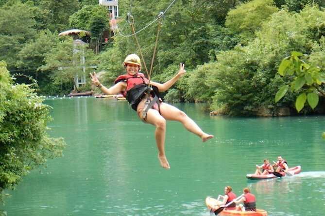 Rafting Combo Tour from Antalya: Zipline, Quad/Buggy w/Lunch - Zipline after rafting: 300 to 400 meters at 50 to 60 km/h