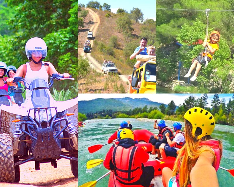 Rafting, Quad or Buggy Ride, Zipline, Jeep Tour Super Combo - Guides, Timing, and the Human Side of the Day