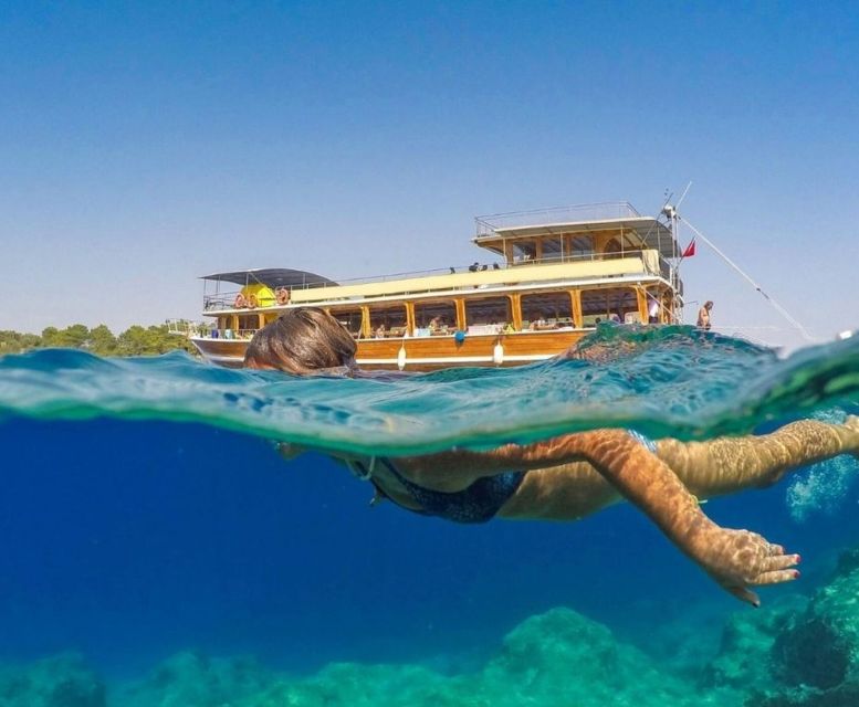 Relax Boat Tour in Antalya with Lunch, Swim & Waterfalls - Key Points If You Want the Highlights Fast