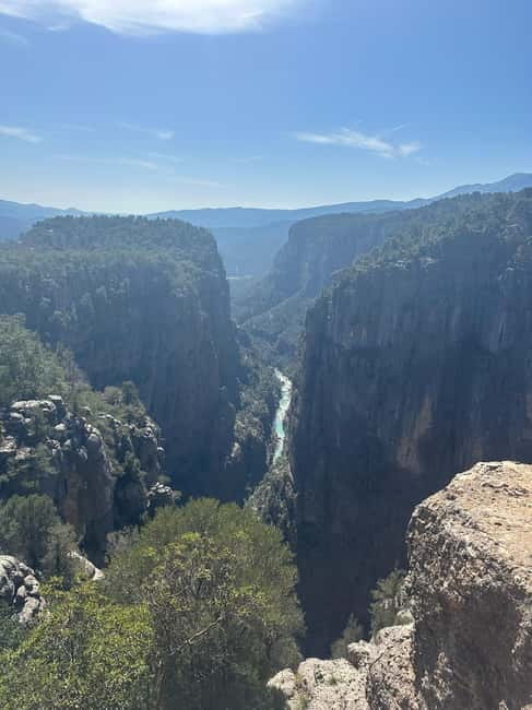 SideAlanya: Jeep Safari, Tazi Canyon, and Selge Theater Tour - Tazı Canyon: Towering Cliffs and Real Time to Look