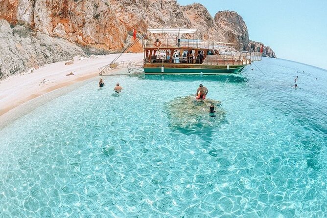 Suluada Boat Tour from Antalya – The Maldives of Turkey - The boat cruise toward Suluada: what you get in the first hour