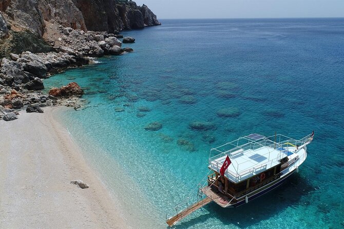 Suluada Boat Tour with Lunch & Roundtrip Transfer from Kemer - The boat experience: double-deck sun, shade, and a manageable group size