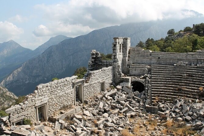 Termessos and Karain Cave Journey Through Time of Antalya - Stop 1: Termessos Orenyeri above the pine forests