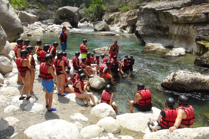 Trip to Koprulu Canyon Adventures River and Canyoning Rafting - English-speaking guidance and a group of up to 100