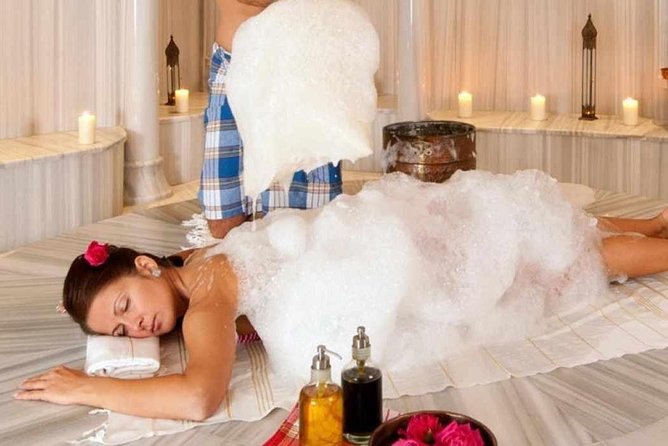 Turkish Bath Hamam Spa From Antalya/ Side /Kemer - Peştamal, Locker Rooms, and Men-Women Together in the Same Complex