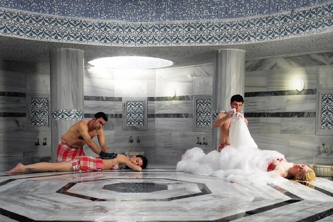 Turkish Bath tour in Antalya Türkiye - Inside The Hammam: Sauna, Steam Room, Marble Bath (What Each Part Is For)