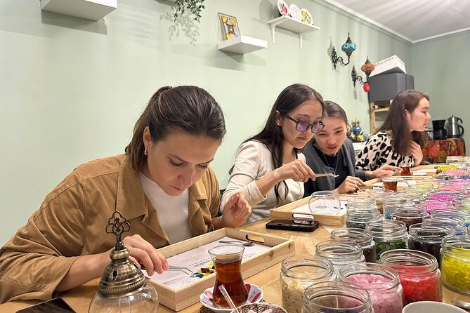 Turkish Mosaic Lamp Workshop in Antalya Near Old Town - Choosing colors and designs, without needing art skills